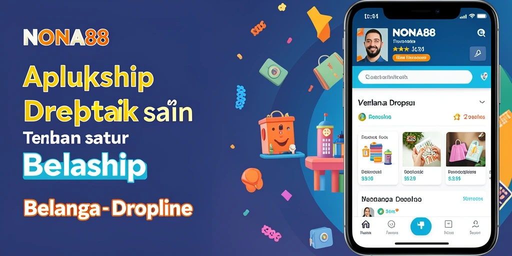 Tampilan antarmuka NONA88 yang menarik dan fungsional untuk dropship.